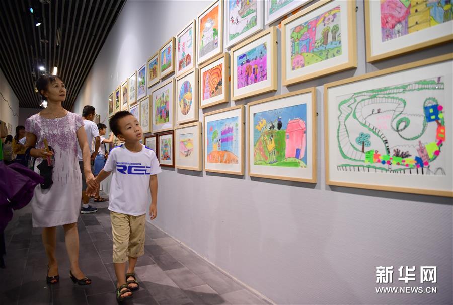 （教育）（1）“絲路·西安”第二屆西安少兒藝術(shù)雙年展開展