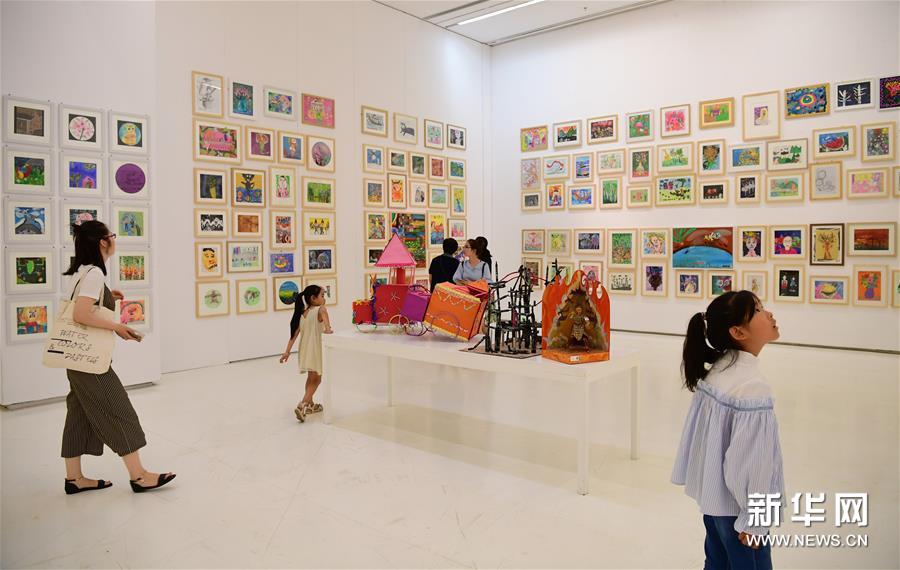 （教育）（5）“絲路·西安”第二屆西安少兒藝術(shù)雙年展開展