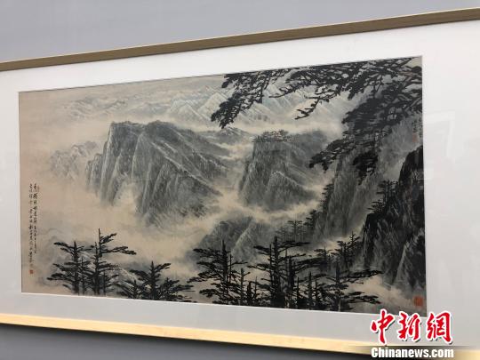 百年大師岑學恭國畫展開展再現(xiàn)雄險秀幽的巴山蜀水